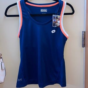 Lotto Women’s Tennis Tank Top and Skirt set.